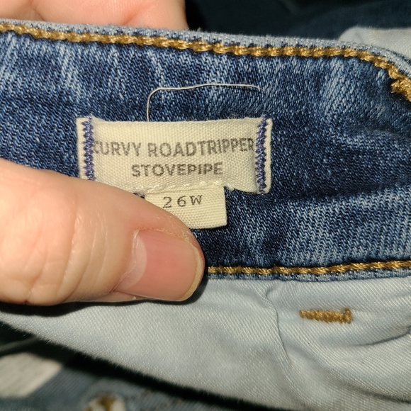 Madewell Curvy Roadtripper Stovepipe Straight Leg Jeans Size 26W for Women - Picture 5 of 7
